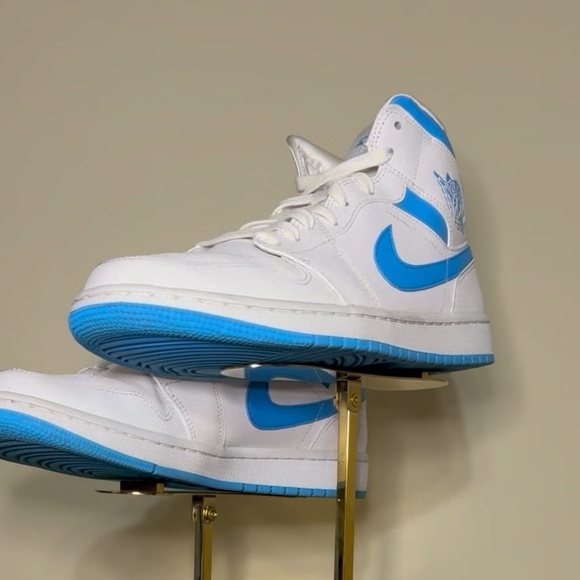 Size 9.5M 11W - Air Jordan 1 Mid University Blue main image 5